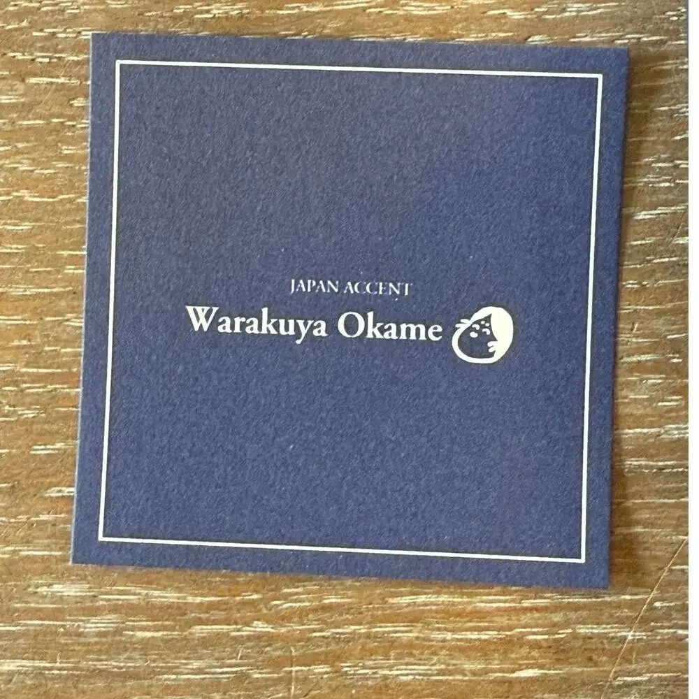 WARAKUYA Okame Wooden Japanese Chopstick Gift Set New in Box